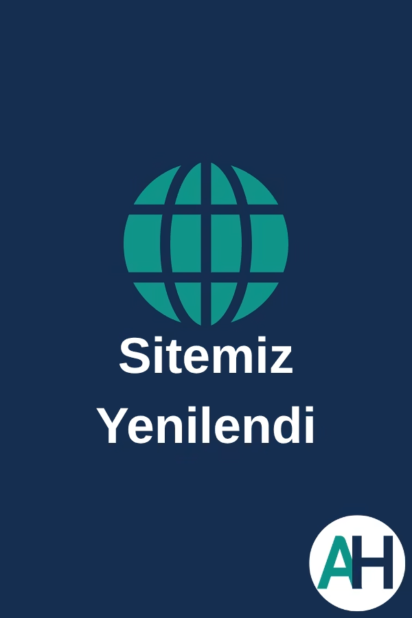 Sitemiz Yenilendi