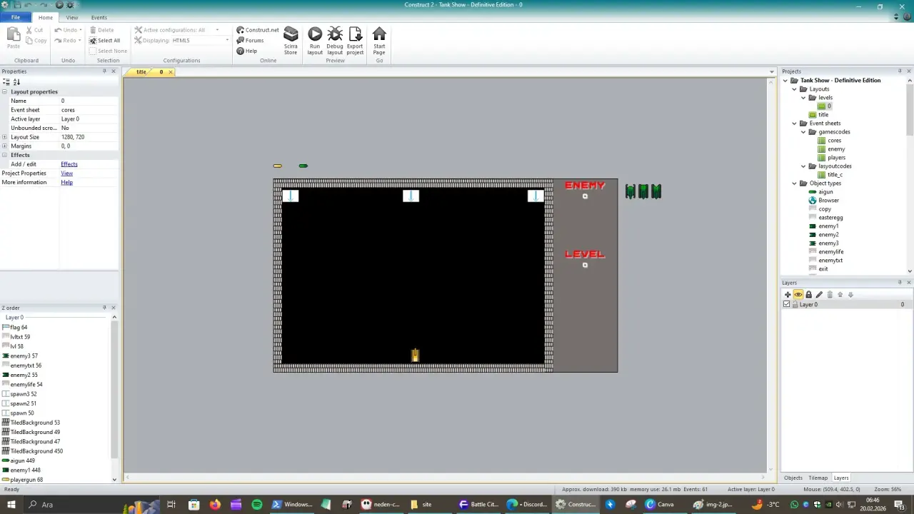 Construct 2 - Bölüm 0