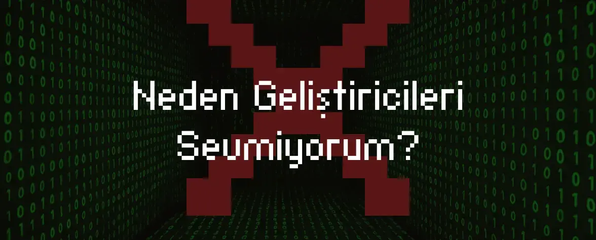 Neden Geliştiricileri Sevmiyorum? Kapak Görseli