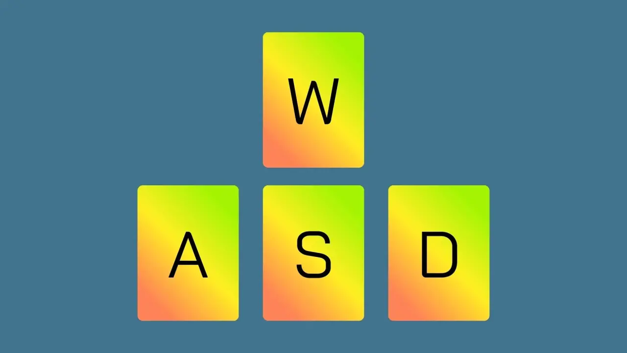 WASD Altın Renginde