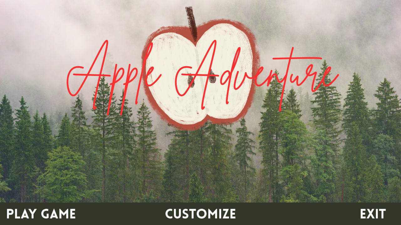 Proje Anlatıyorum #06 - Apple Adventure - Menü