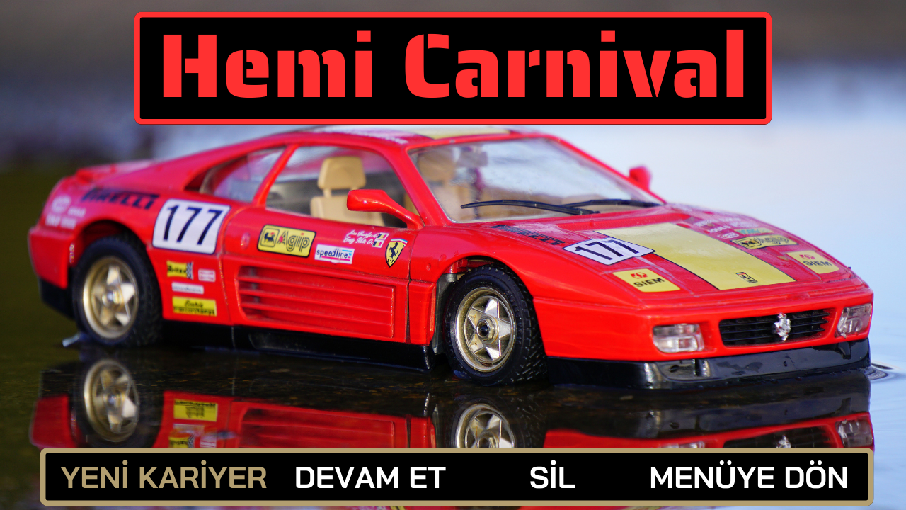 Proje Anlatıyorum #10: Hemi Carnival - Menü #02